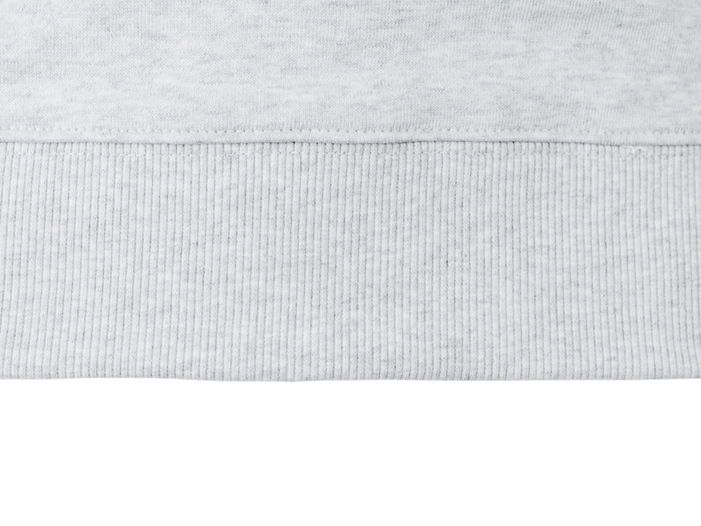 Свитшот оверсайз с рукавом реглан Belgrade, унисекс (серый меланж) 2XL (Изображение 4)