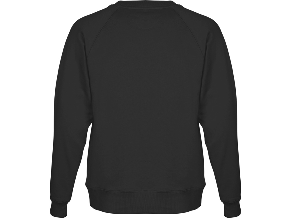 Свитшот оверсайз с рукавом реглан Belgrade, унисекс (черный) 2XL (Изображение 3)