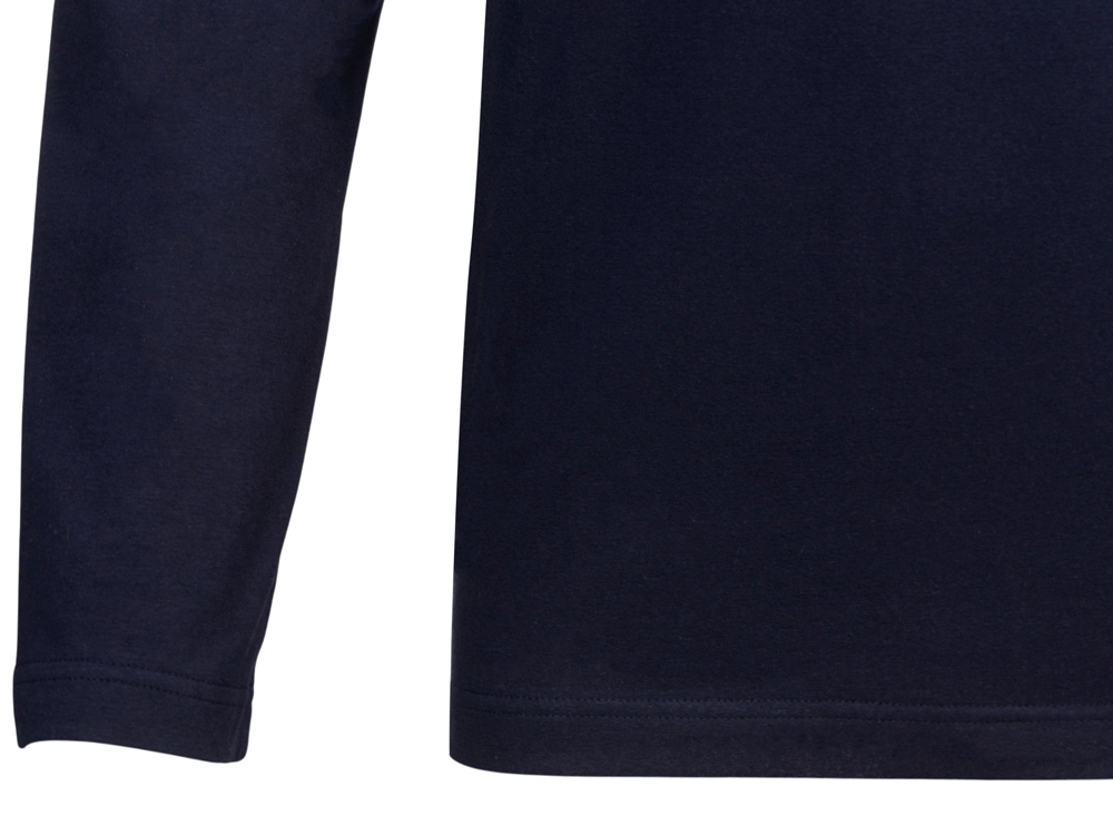 Футболка HD Fit с длинным рукавом, мужская (темно-синий) XL (Изображение 4)