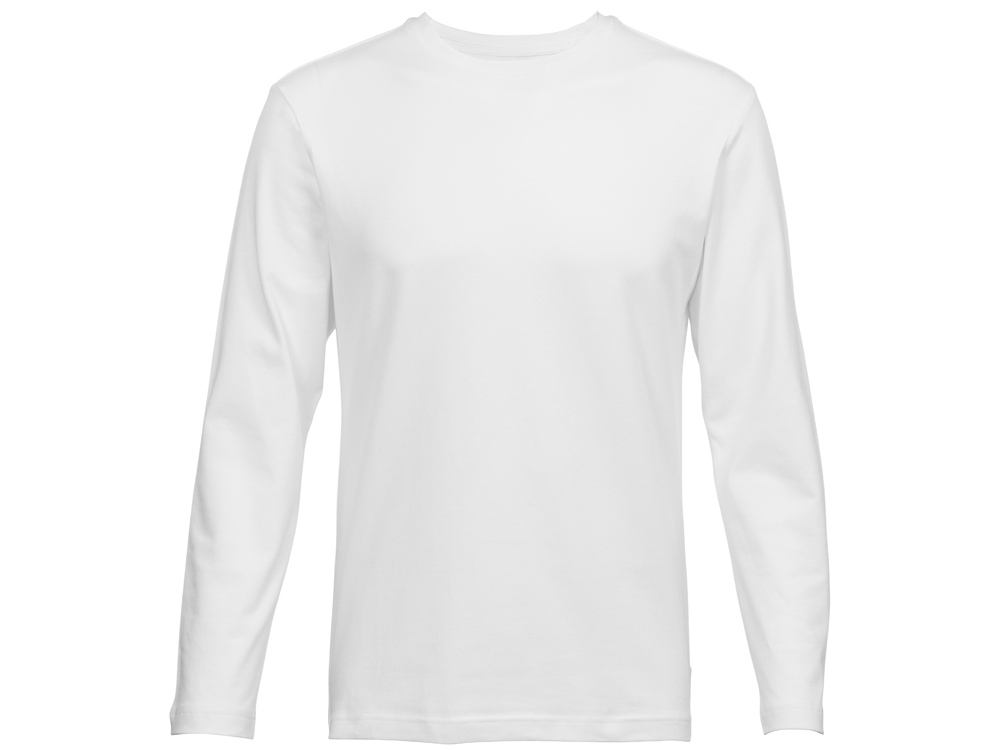 Футболка HD Fit с длинным рукавом, мужская (белый) L (Изображение 1)