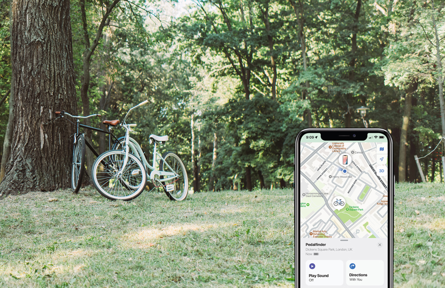 Велосипедный звонок Pedalfinder с технологией Find My (Изображение 12)