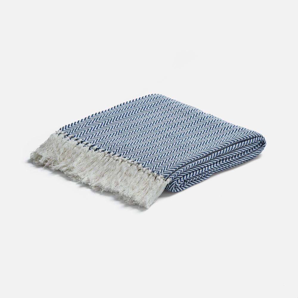 Плед Landour, синий (Изображение 2)