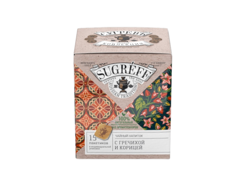 Чайный напиток С гречихой и корицей в индивидуальных саше ()  (Изображение 2)