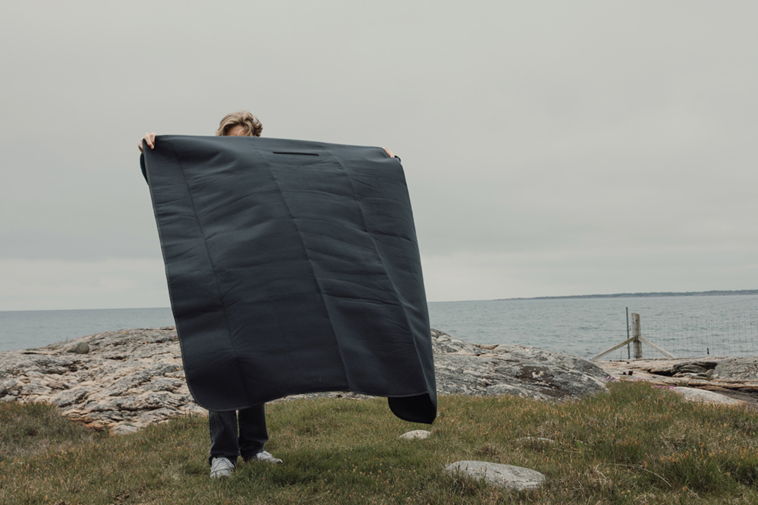 Плед для пикника VINGA Baltimore из переработанного полиэстера RCS, 150х130 см (Изображение 5)