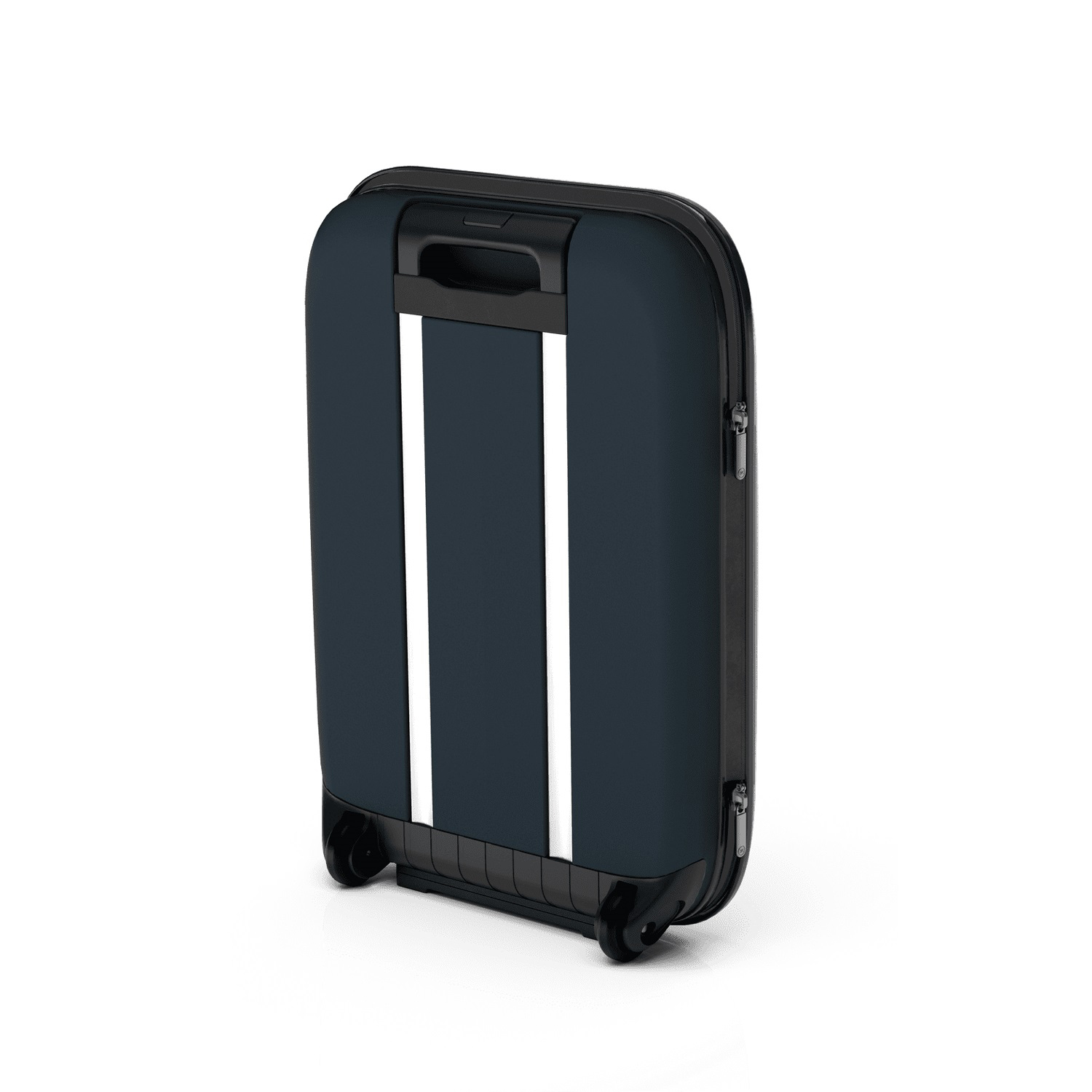 Чемодан складной Rollink Vega II 55x40x20 см, 2 колеса, серо-синий (Изображение 6)