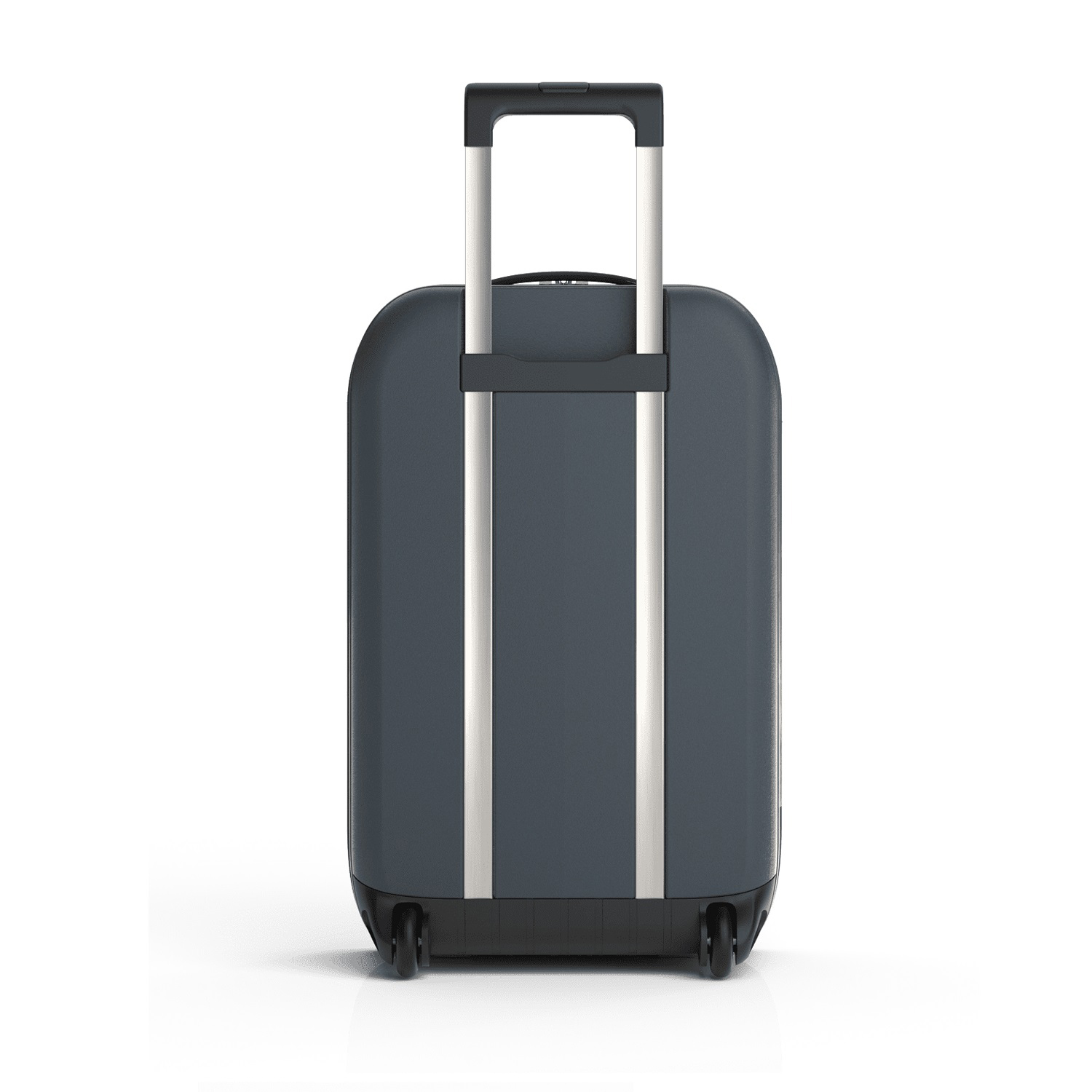 Чемодан складной Rollink Vega II 55x40x20 см, 2 колеса, серо-синий (Изображение 8)