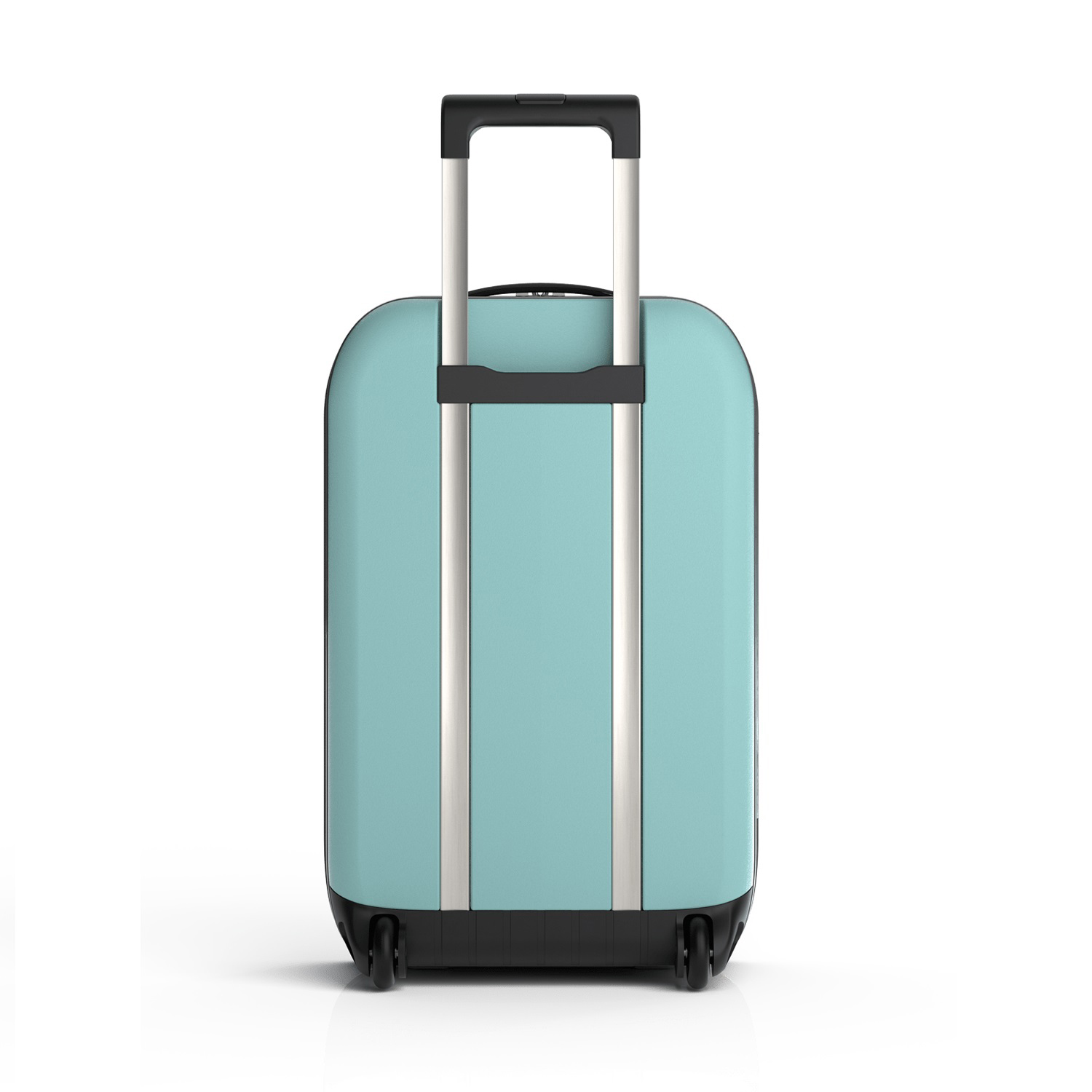 Чемодан складной Rollink Vega II 55x40x20 см, 2 колеса, бирюзовый (Изображение 8)