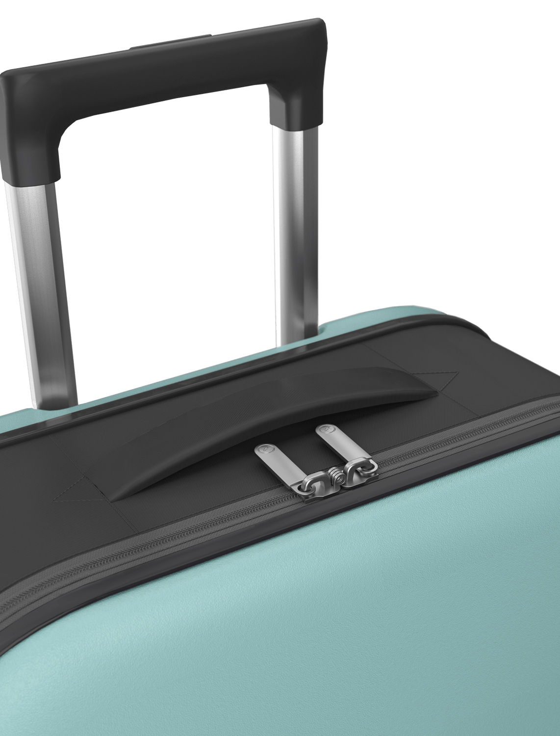 Чемодан складной Rollink Vega II 55x40x20 см, 2 колеса, бирюзовый (Изображение 9)