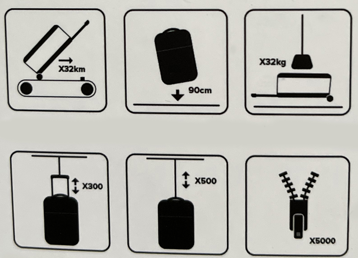 Чемодан складной Rollink Vega II 55x40x20 см, 2 колеса, черный (Изображение 11)