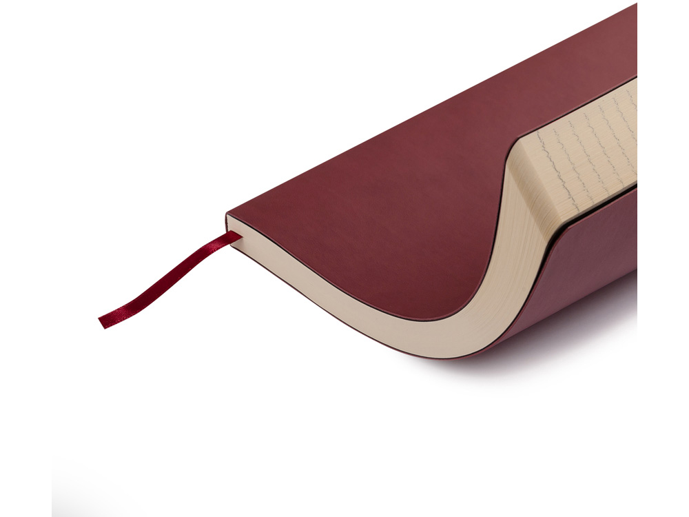 Ежедневник недатированный B5 Megapolis Flex (бордовый) (Р) (Изображение 5)