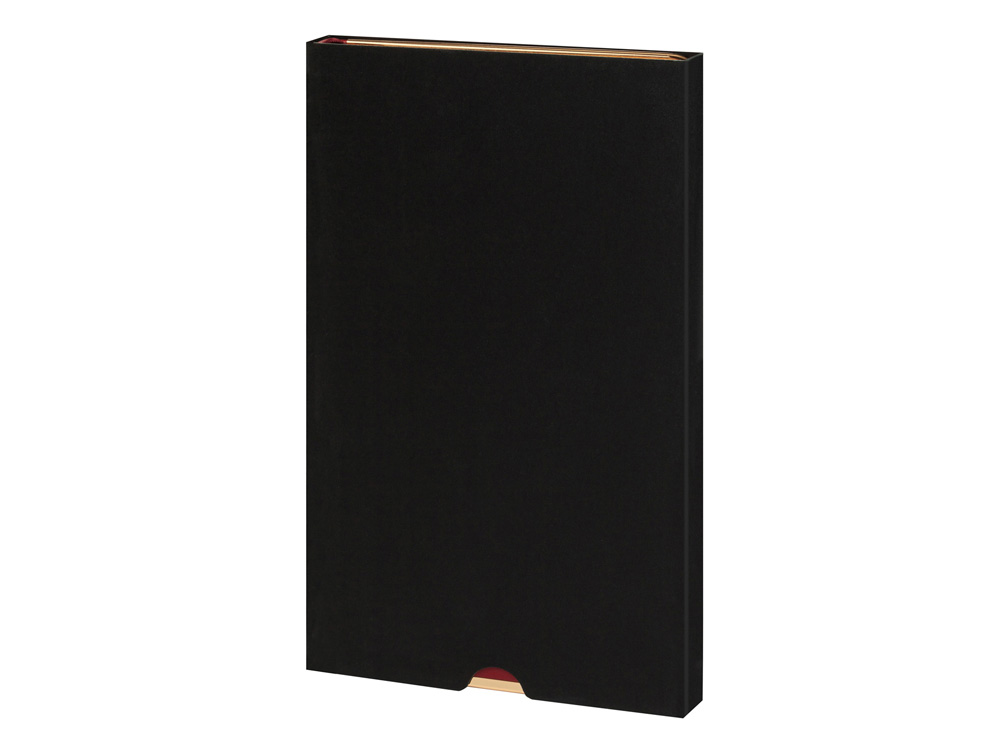 Ежедневник А5 недатированный Chelsea, красный (золотистый кант и срез) (Р) (Изображение 6)