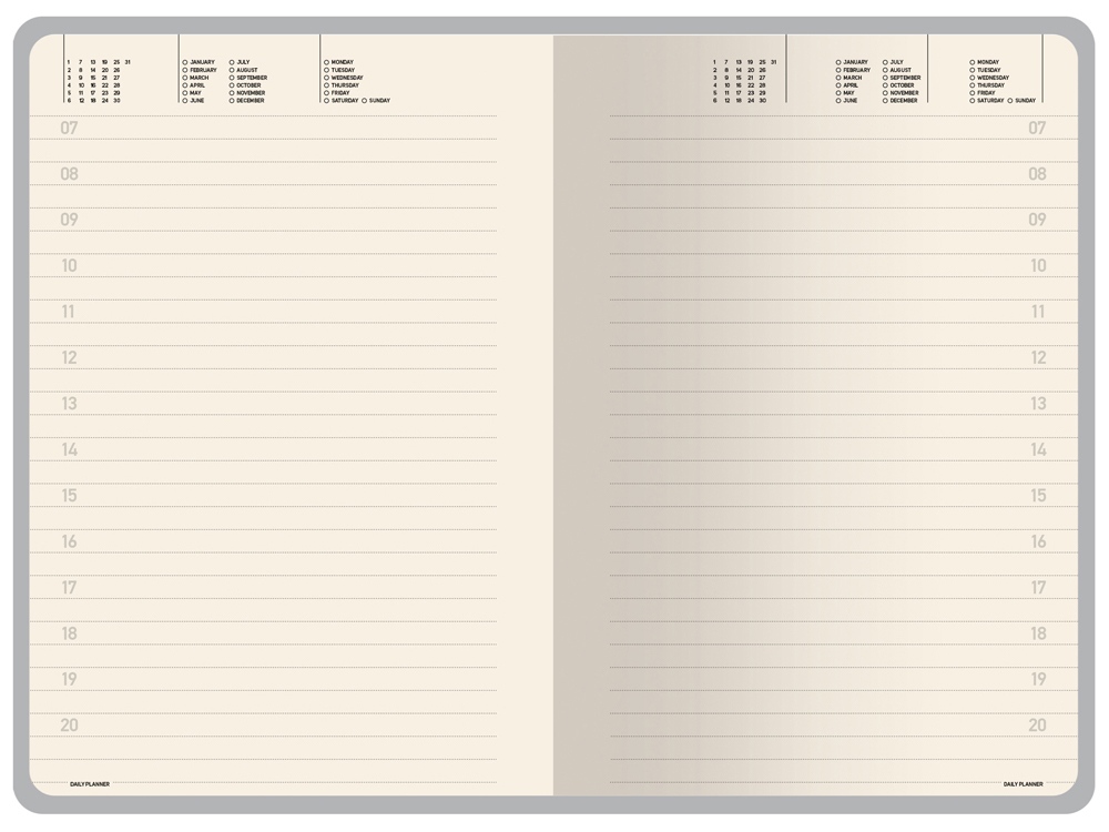 Ежедневник А5 недатированный Megapolis Velvet Flex, светло-фиолетовый (Р) (Изображение 7)