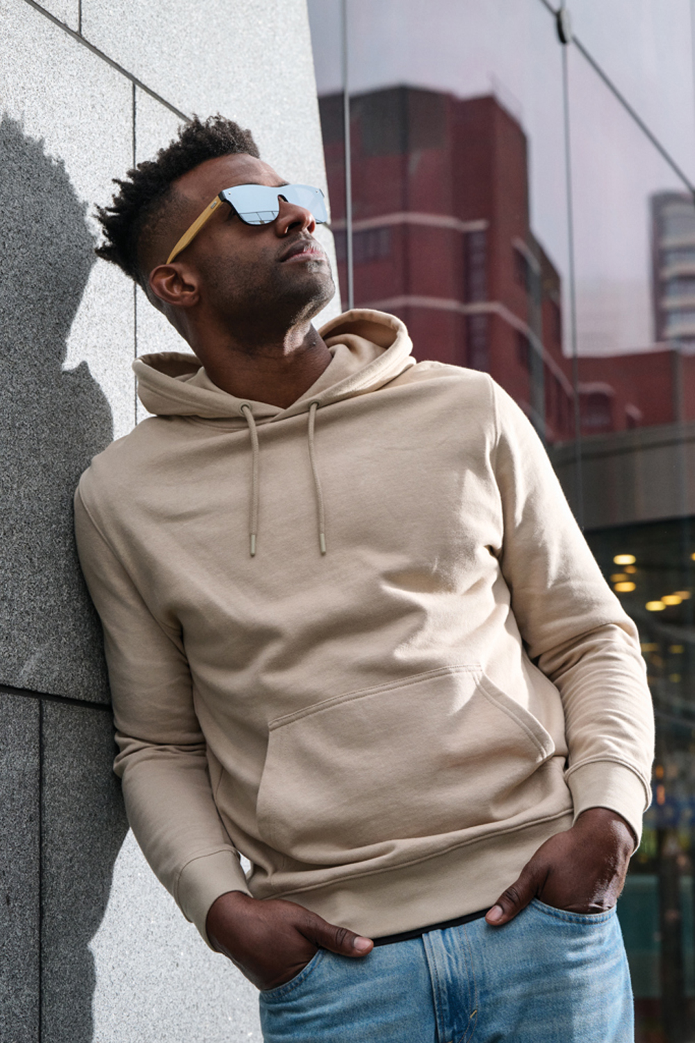 Солнцезащитные очки Prism из переработанного пластика RCS с бамбуковыми дужками (Изображение 8)