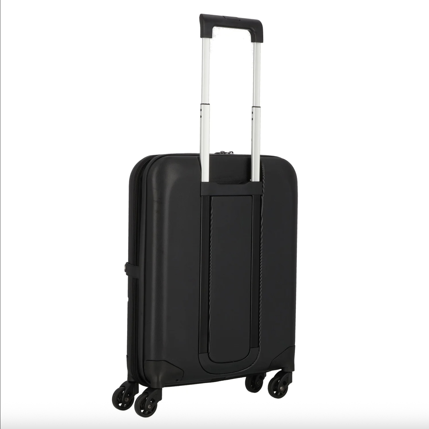 Чемодан складной Rollink FLEX LIGHT 55x40x20 см, 4 колеса, черный (Изображение 2)