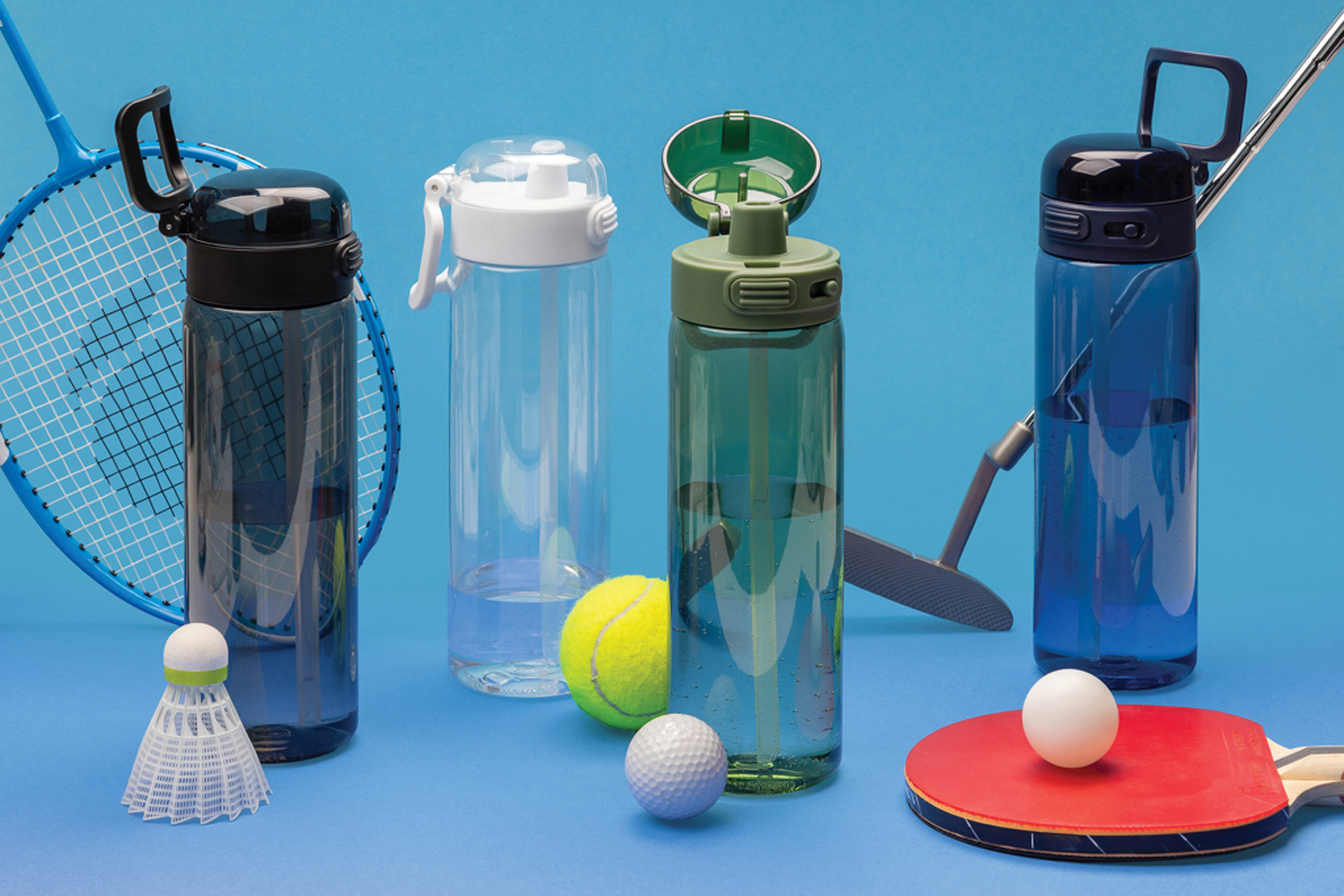 Спортивная бутылка SipnLock из rPET RCS, 800 мл (Изображение 8)