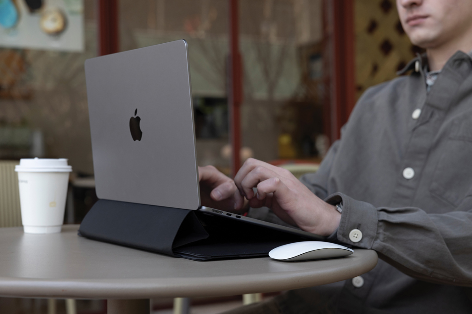 Чехол для ноутбука XD Design с подставкой, 14" (Изображение 9)