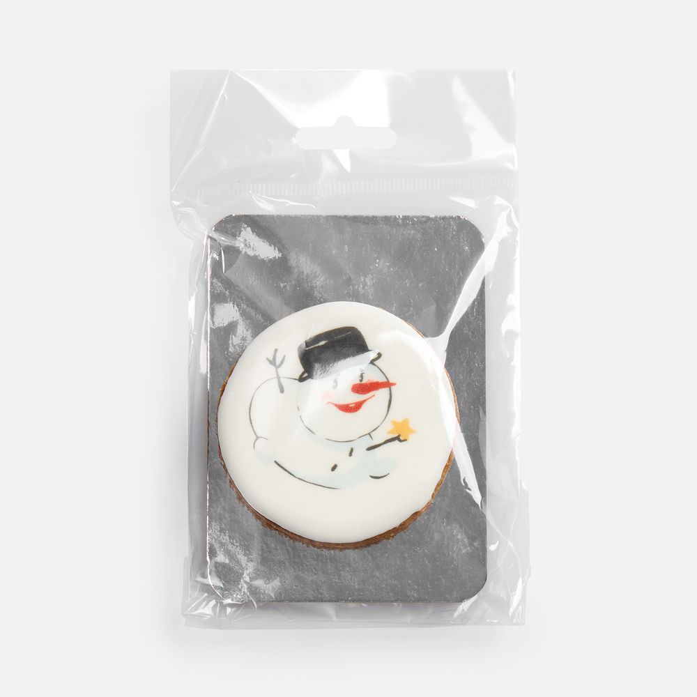 Печенье имбирное «Снеговик» (Изображение 3)