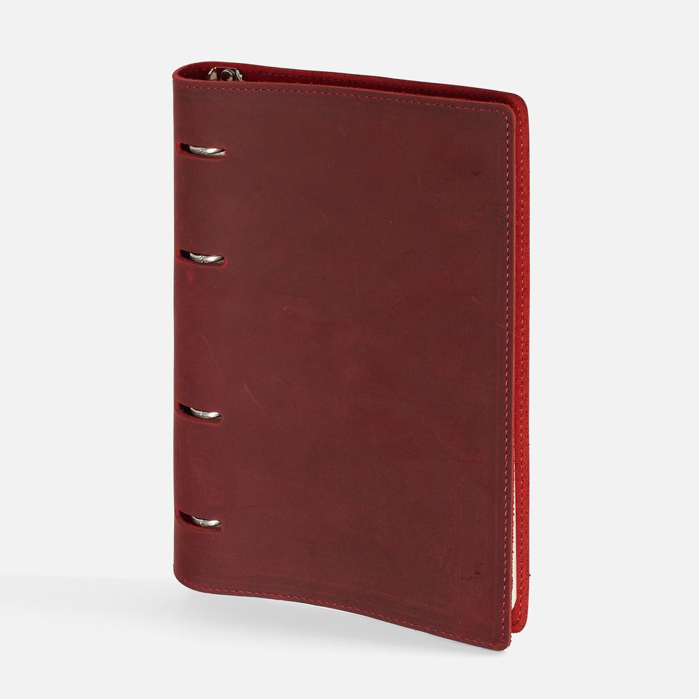 Ежедневник inStream, недатированный, красный (Изображение 4)