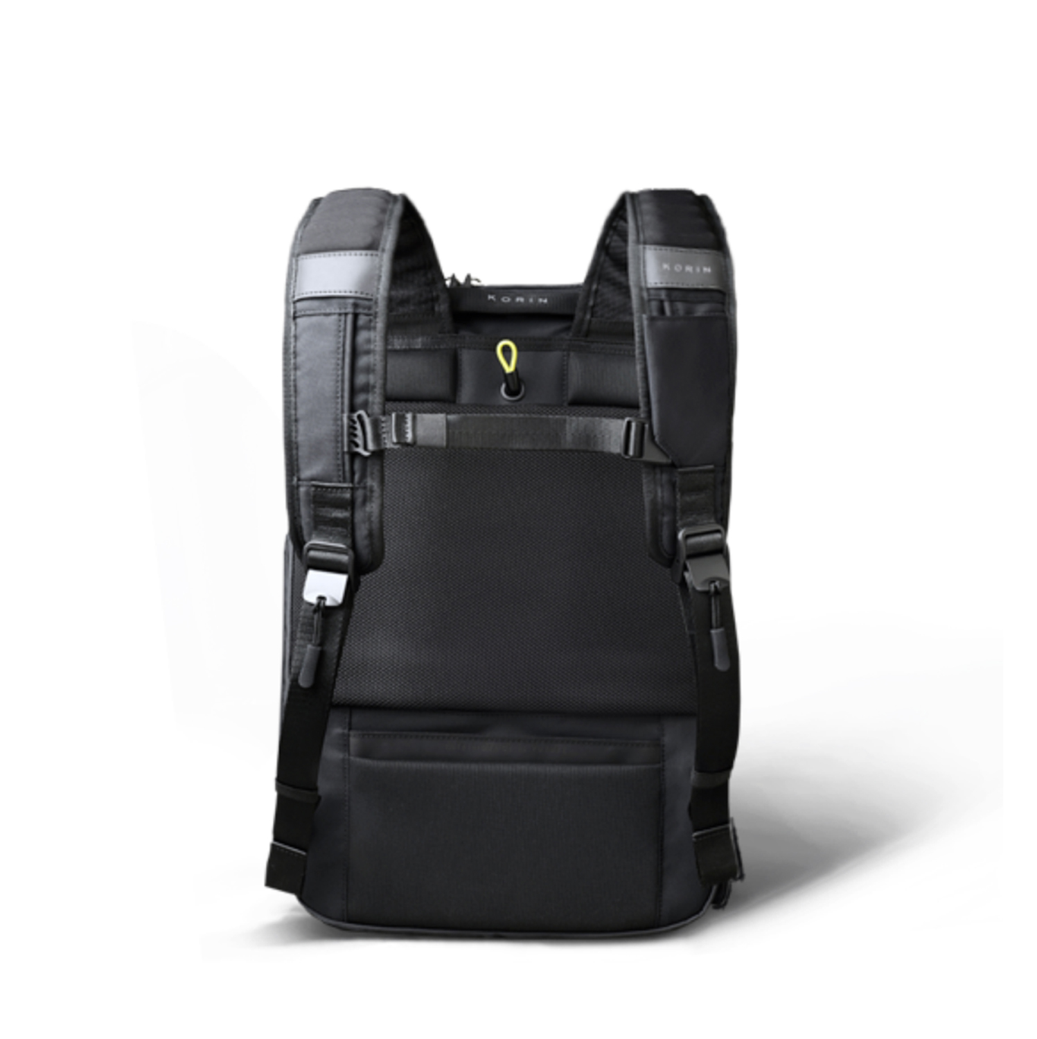 Рюкзак KORIN FlipPack 47х30х17 см, зеленый/черный (Изображение 4)