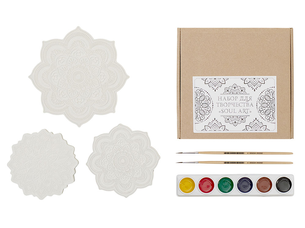 Набор для творчества мандалы из гипса Soul Art (Изображение 3)