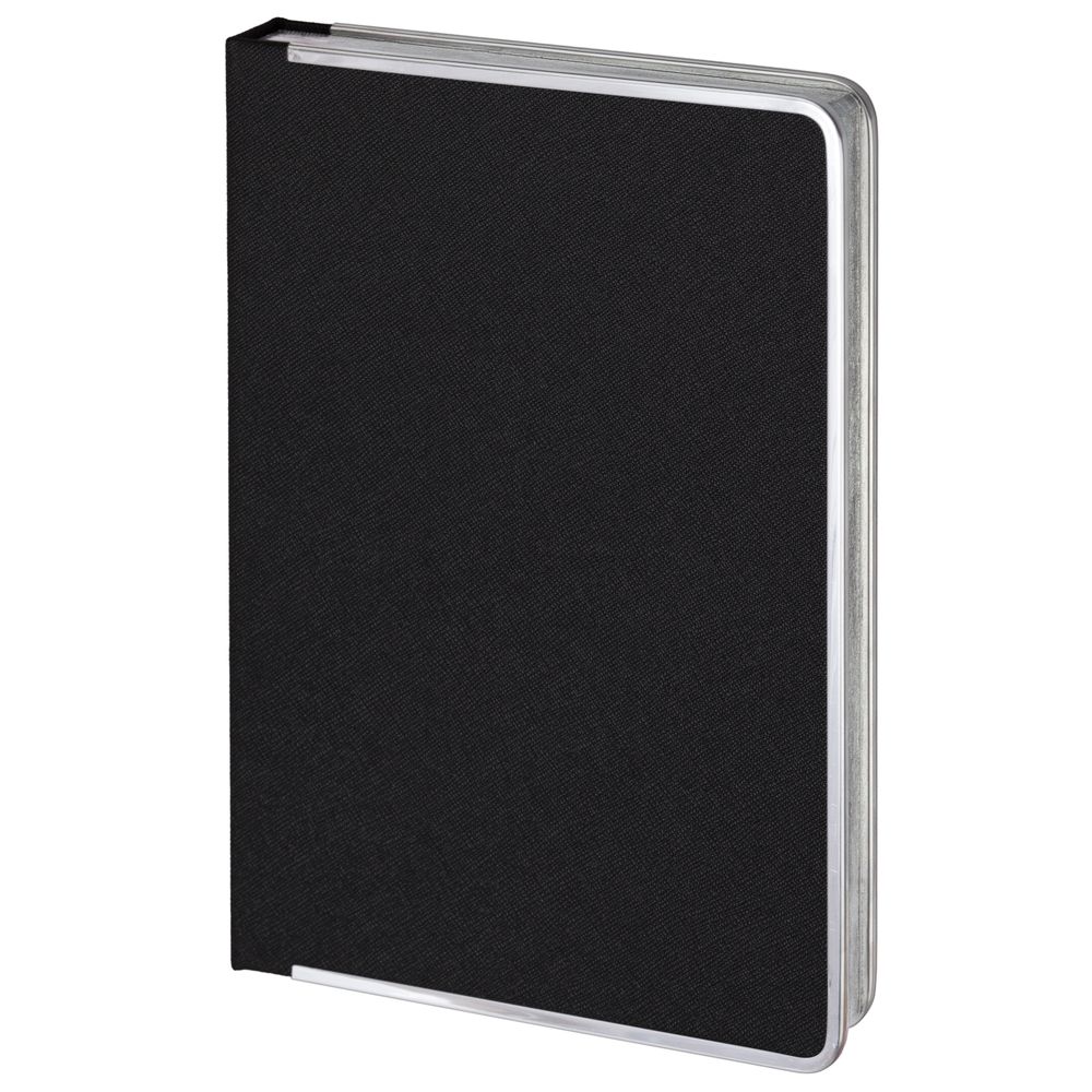 Ежедневник Frame Metal, недатированный, черный (Изображение 1)