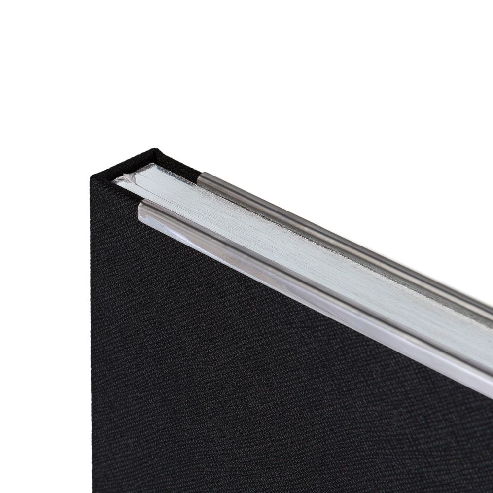 Ежедневник Frame Metal, недатированный, черный (Изображение 6)