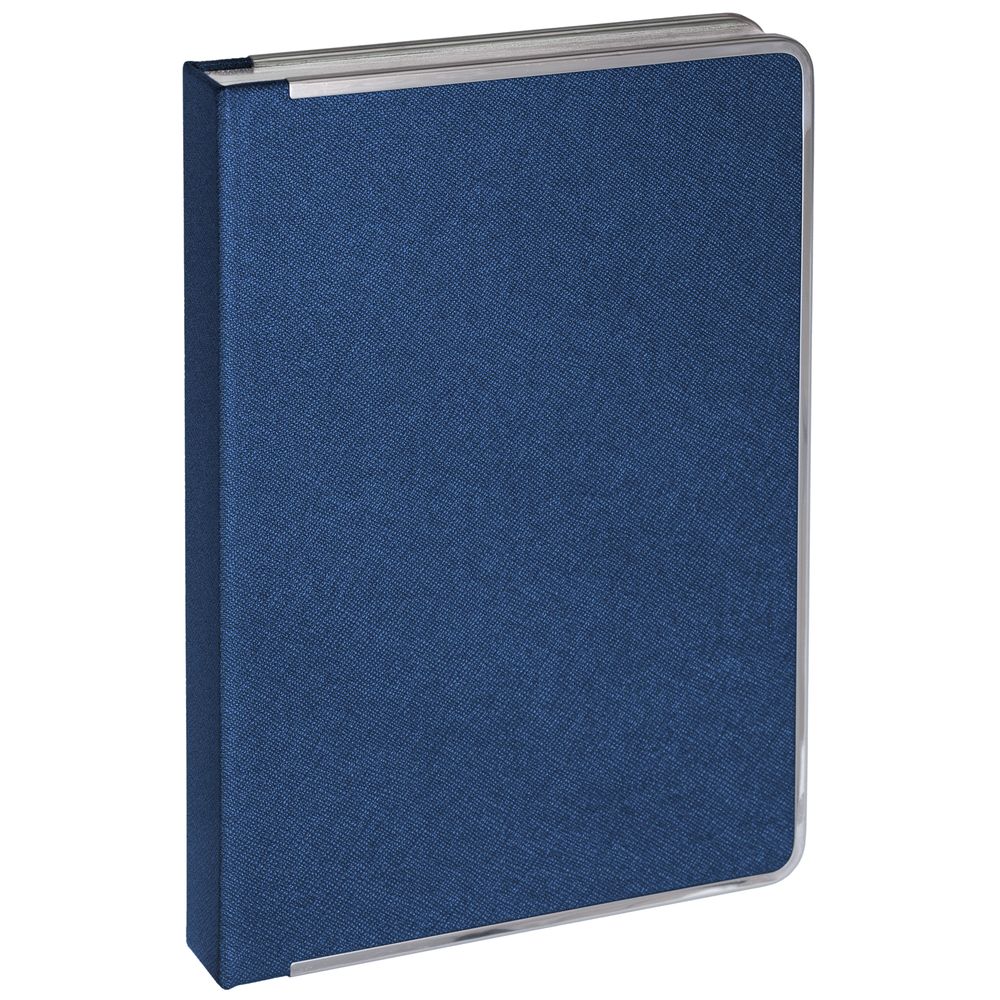 Ежедневник Frame Metal, недатированный, синий (Изображение 4)