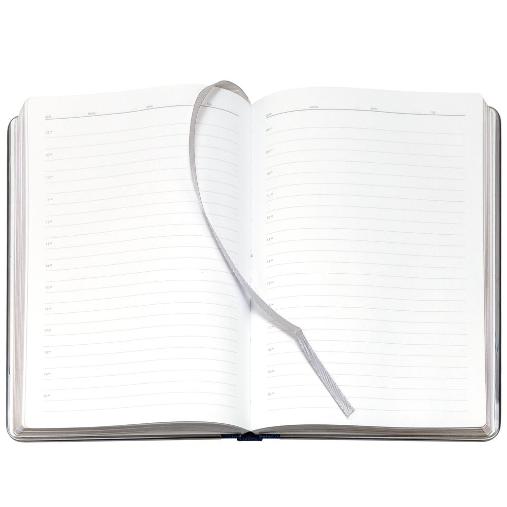 Ежедневник Frame Metal, недатированный, синий (Изображение 2)