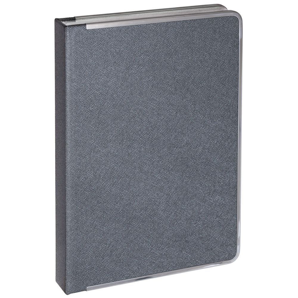 Ежедневник Frame Metal, недатированный, серый (Изображение 2)