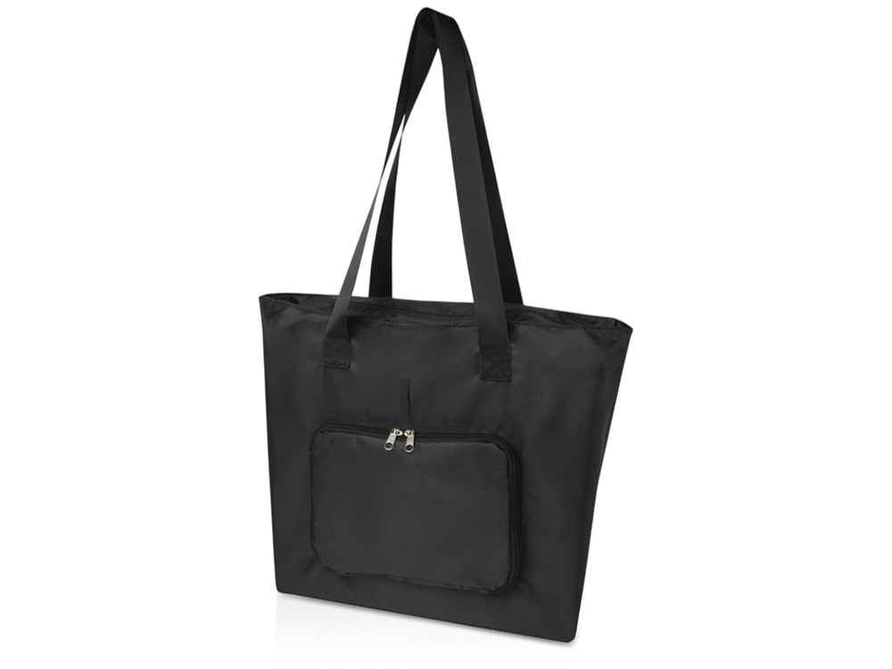 Складная эко-сумка EcoFold (черный) 