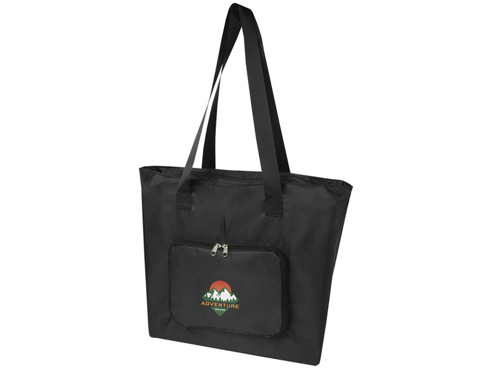 Складная эко-сумка EcoFold (черный)  (Изображение 4)