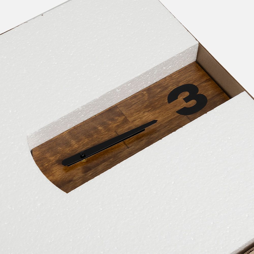 Часы TimeLord, черные с коричневым (Изображение 6)