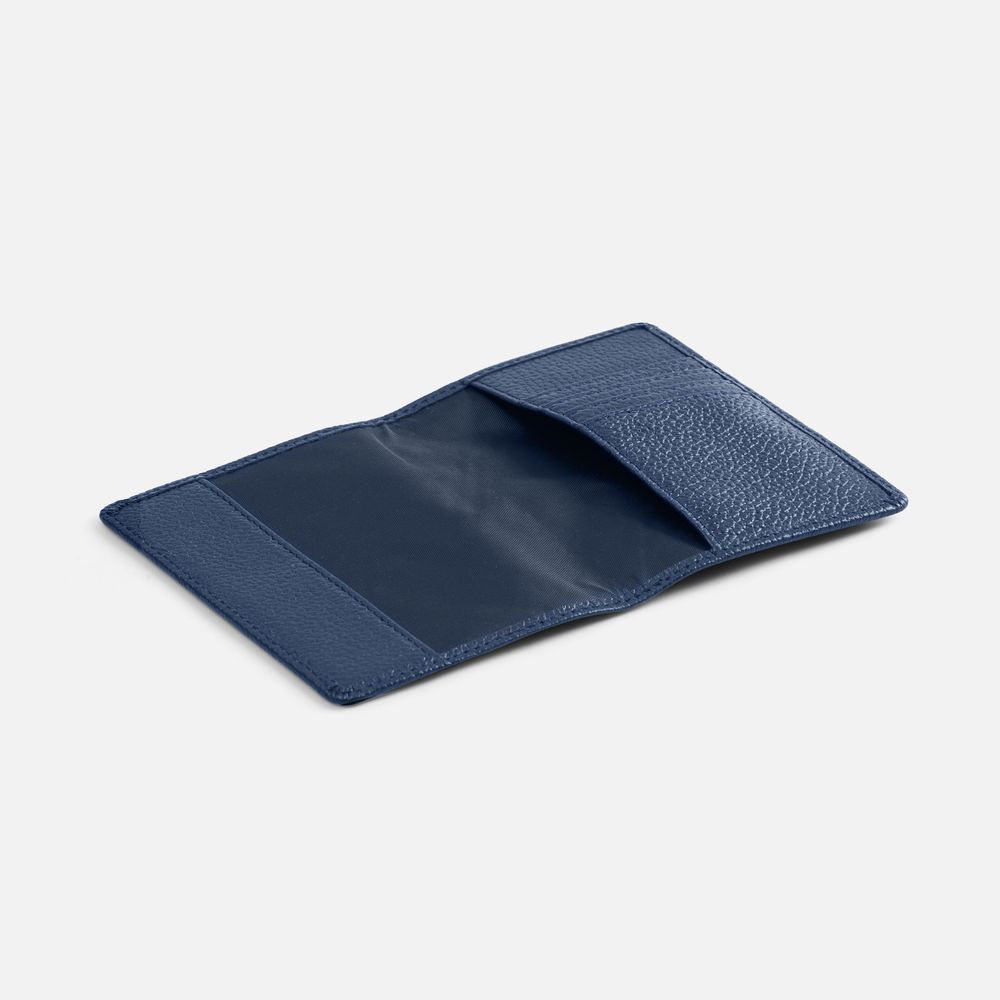 Обложка для паспорта Unison, синяя (Изображение 3)