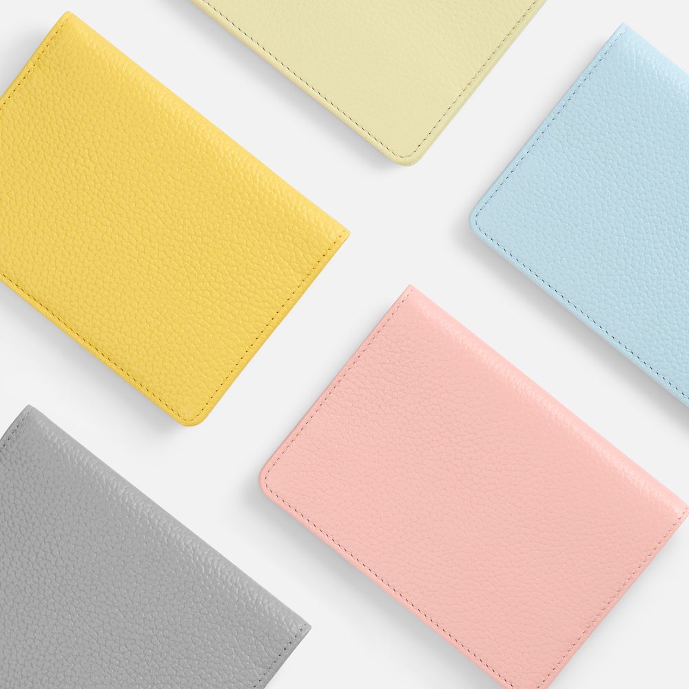 Обложка для паспорта Unison, синяя (Изображение 8)