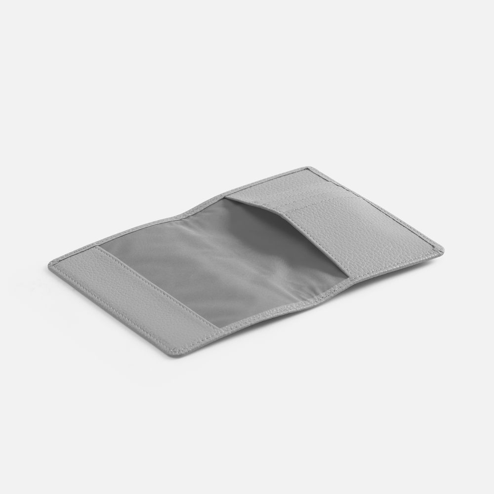 Обложка для паспорта Unison, серая (Изображение 3)