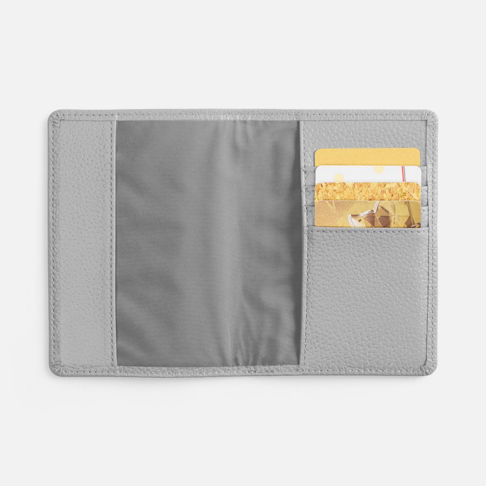 Обложка для паспорта Unison, серая (Изображение 5)