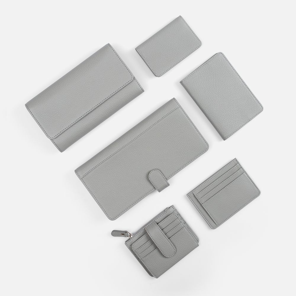 Обложка для паспорта Unison, серая (Изображение 7)