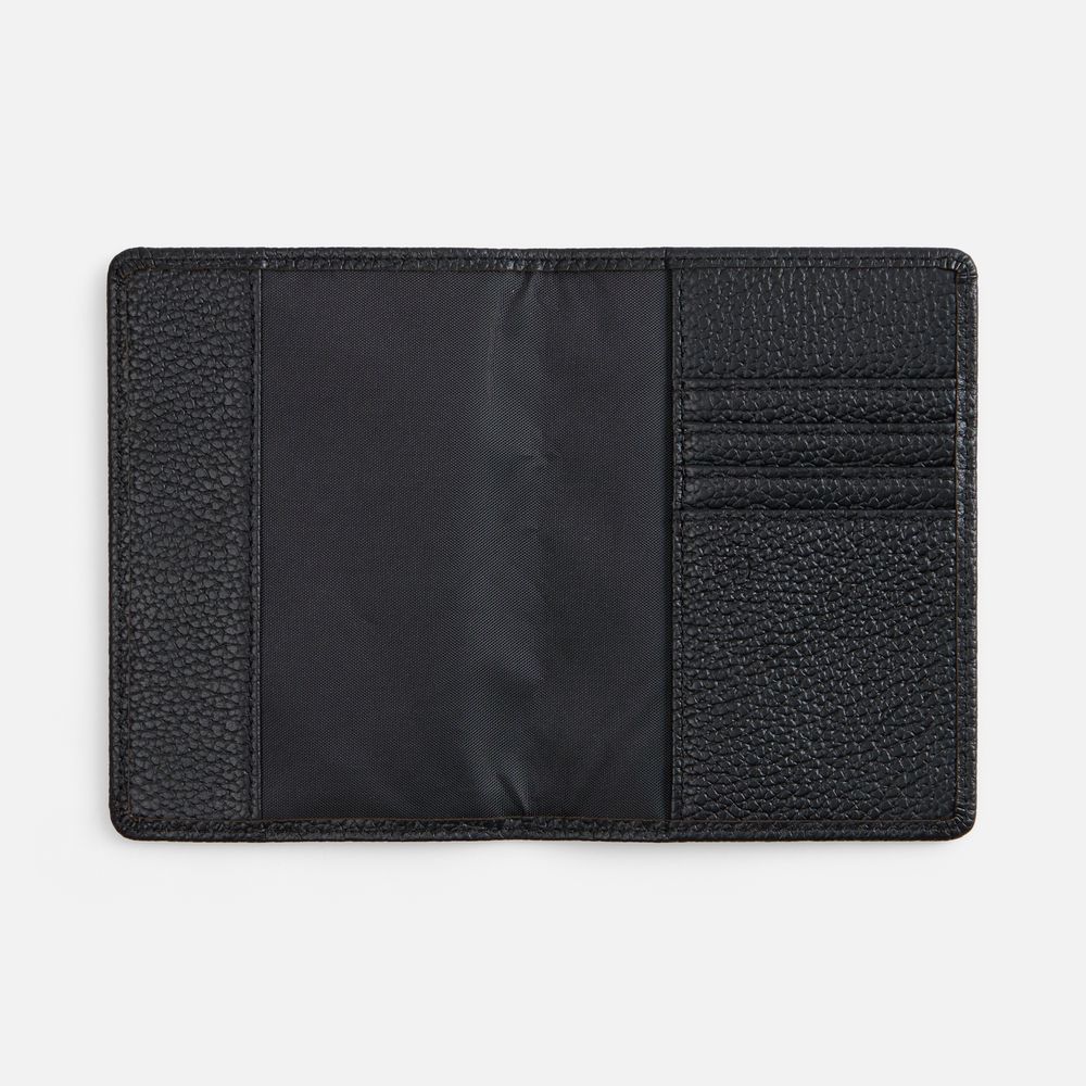 Обложка для паспорта Unison, черная (Изображение 4)