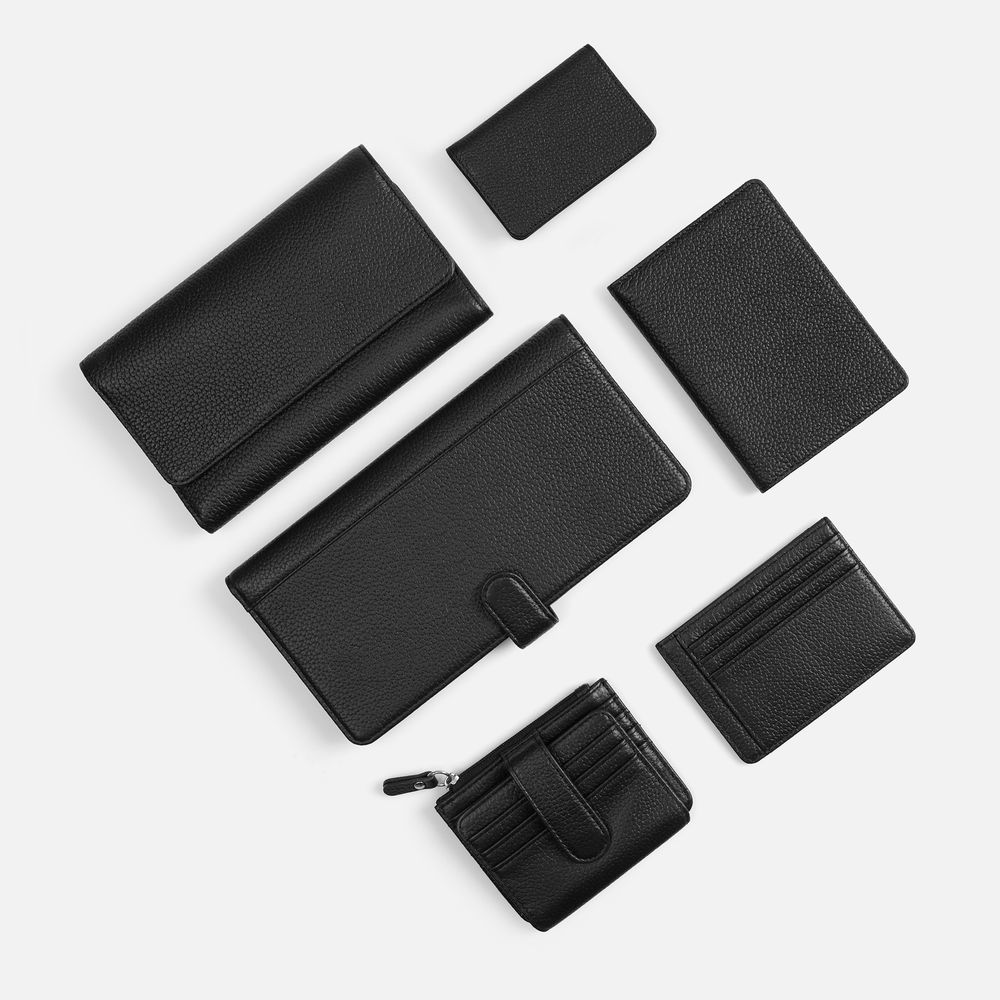 Обложка для паспорта Unison, черная (Изображение 7)