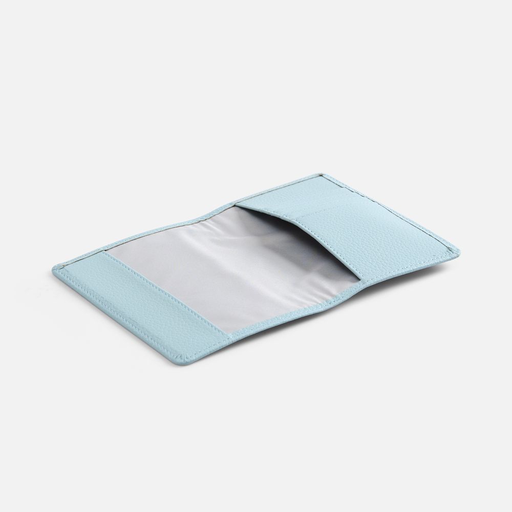 Обложка для паспорта Unison, голубая (Изображение 3)