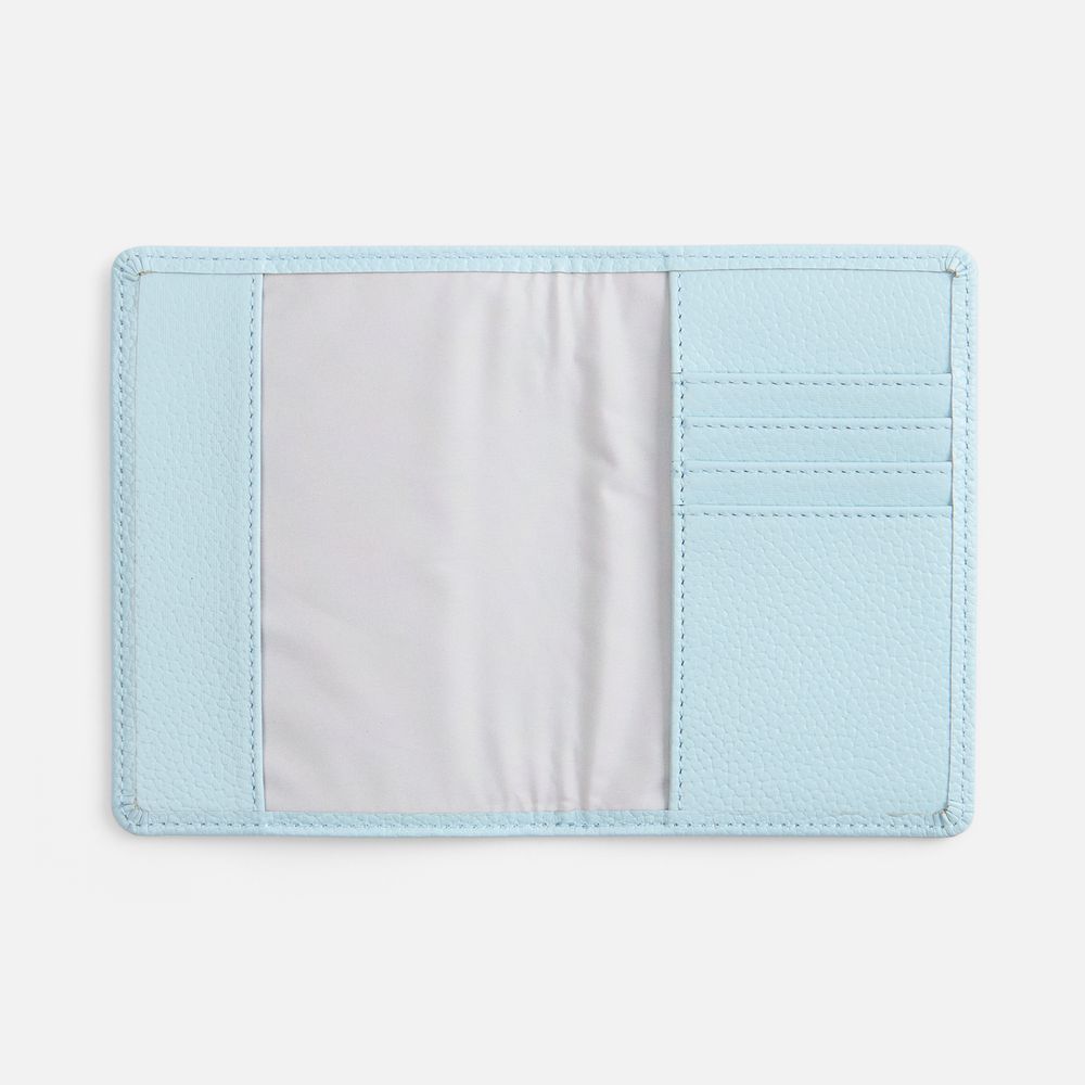 Обложка для паспорта Unison, голубая (Изображение 4)