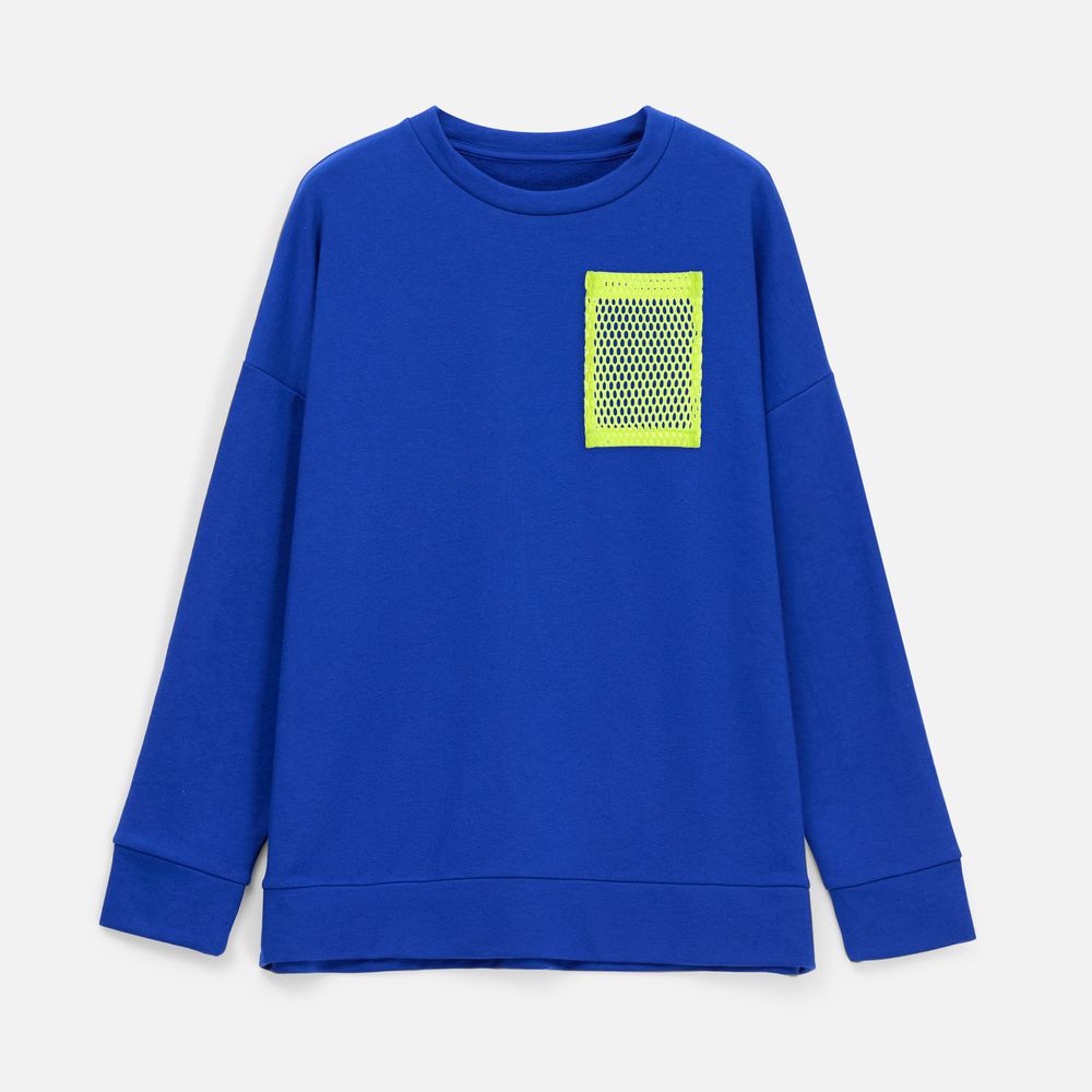 Карман из крупной сетки Pose, желтый неон (Изображение 5)