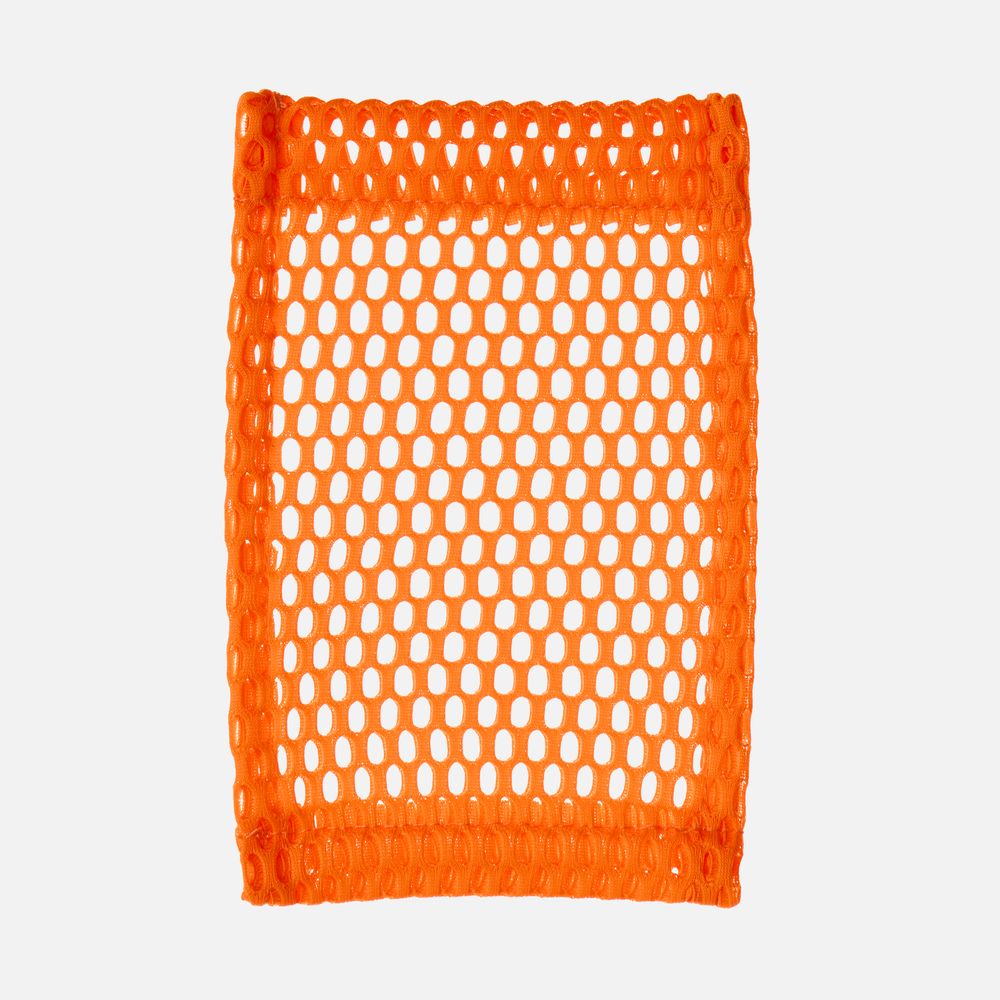 Карман из крупной сетки Pose, оранжевый неон (Изображение 1)