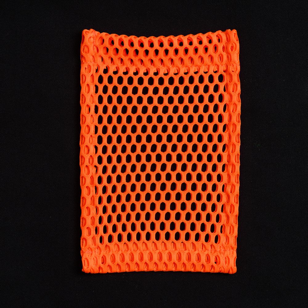 Карман из крупной сетки Pose, оранжевый неон (Изображение 2)
