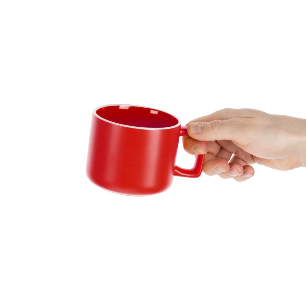 Чашка Fusion, ver.2, красная (Изображение 4)
