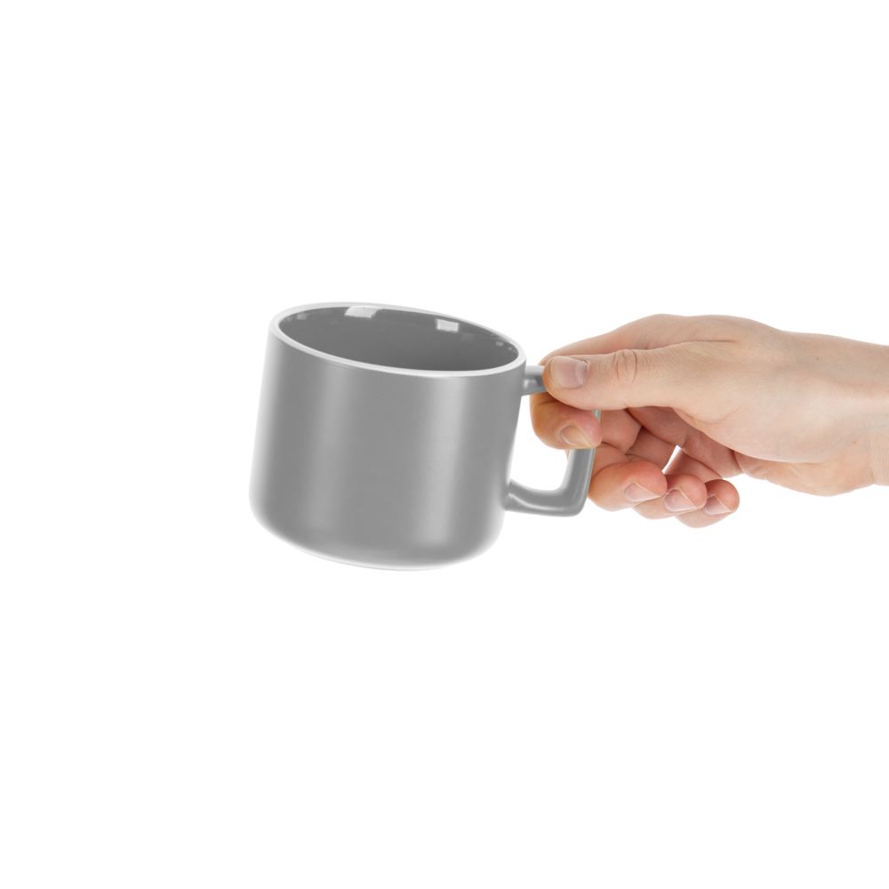 Чашка Fusion, ver.2, серая (Изображение 4)