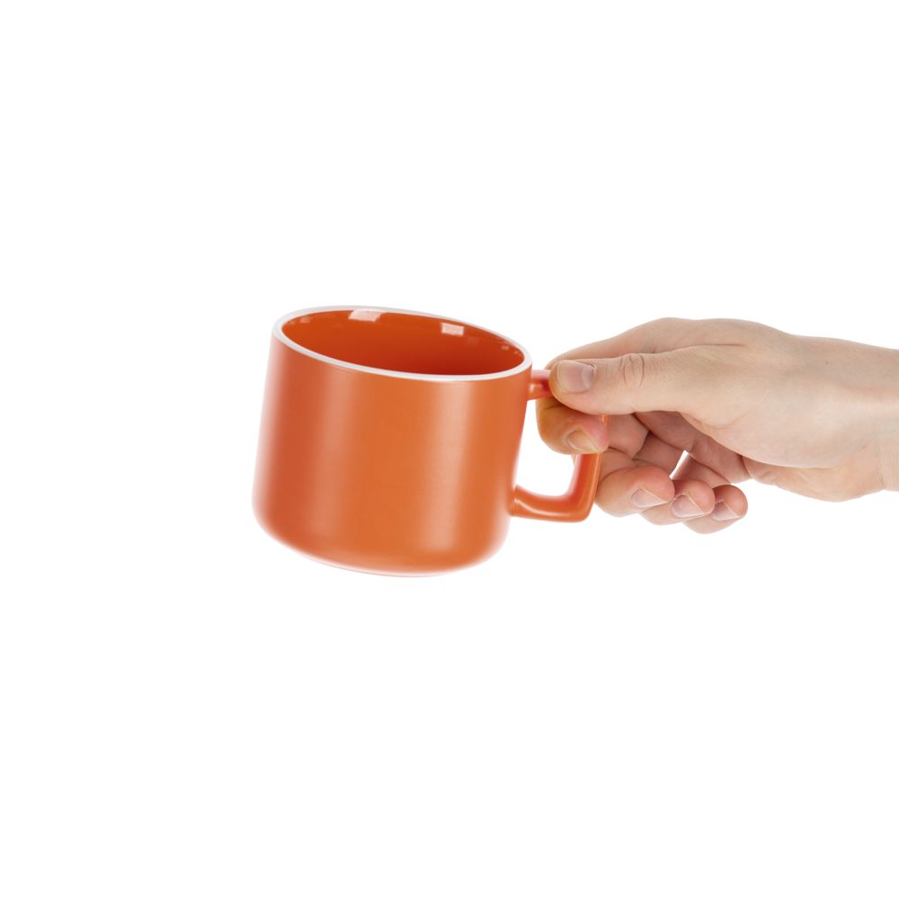 Чашка Fusion, ver.2, оранжевая (Изображение 4)