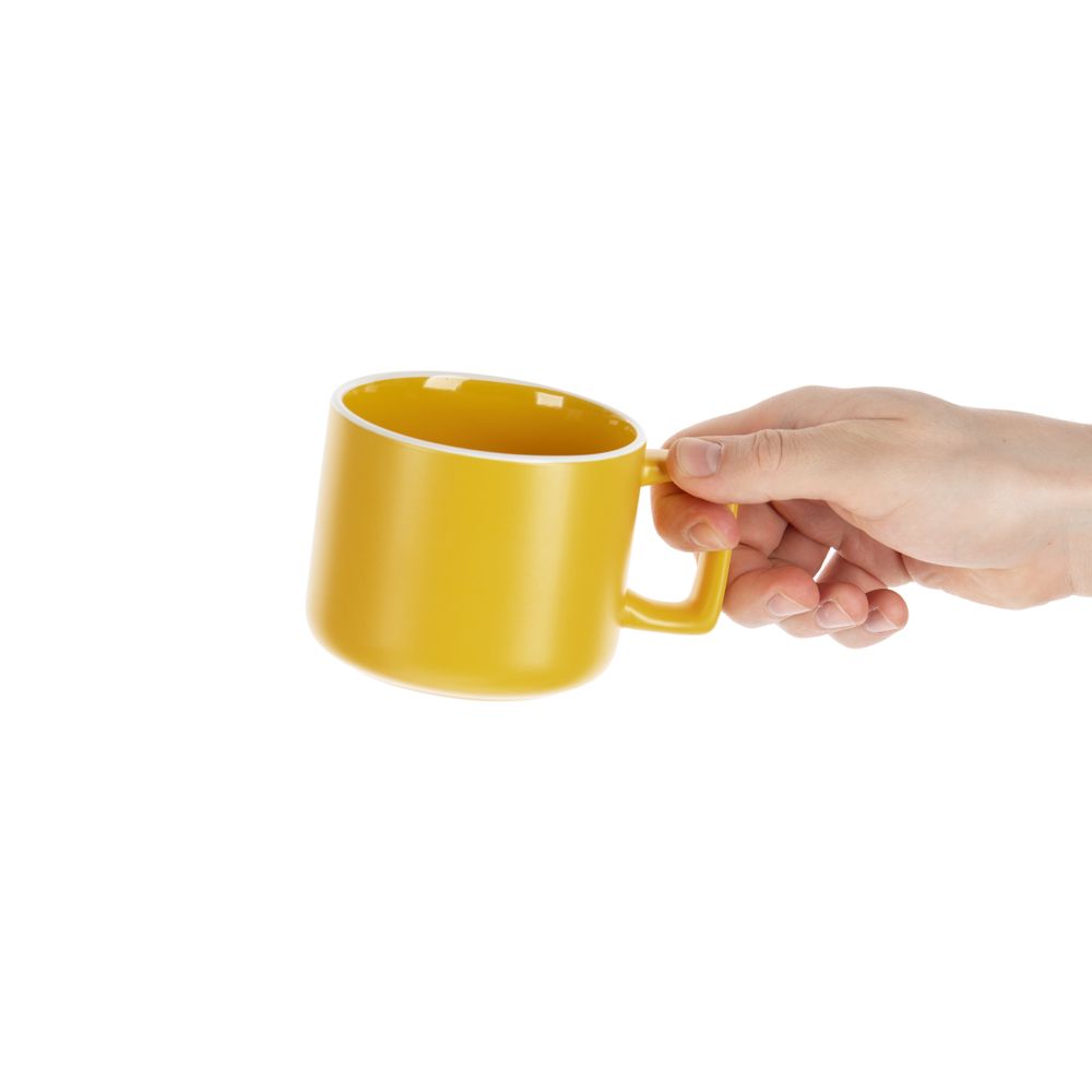 Чашка Fusion, ver.2, желтая (Изображение 4)