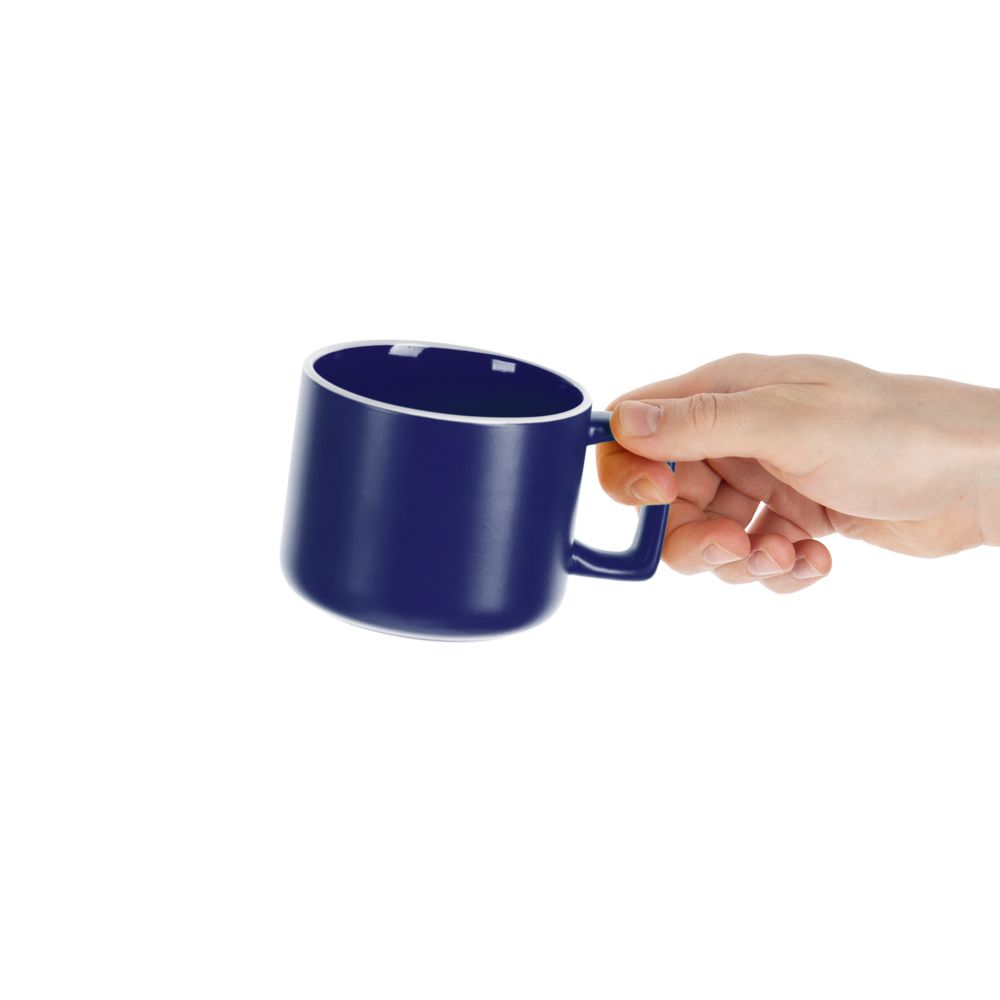 Чашка Fusion, ver.2, синяя (Изображение 4)