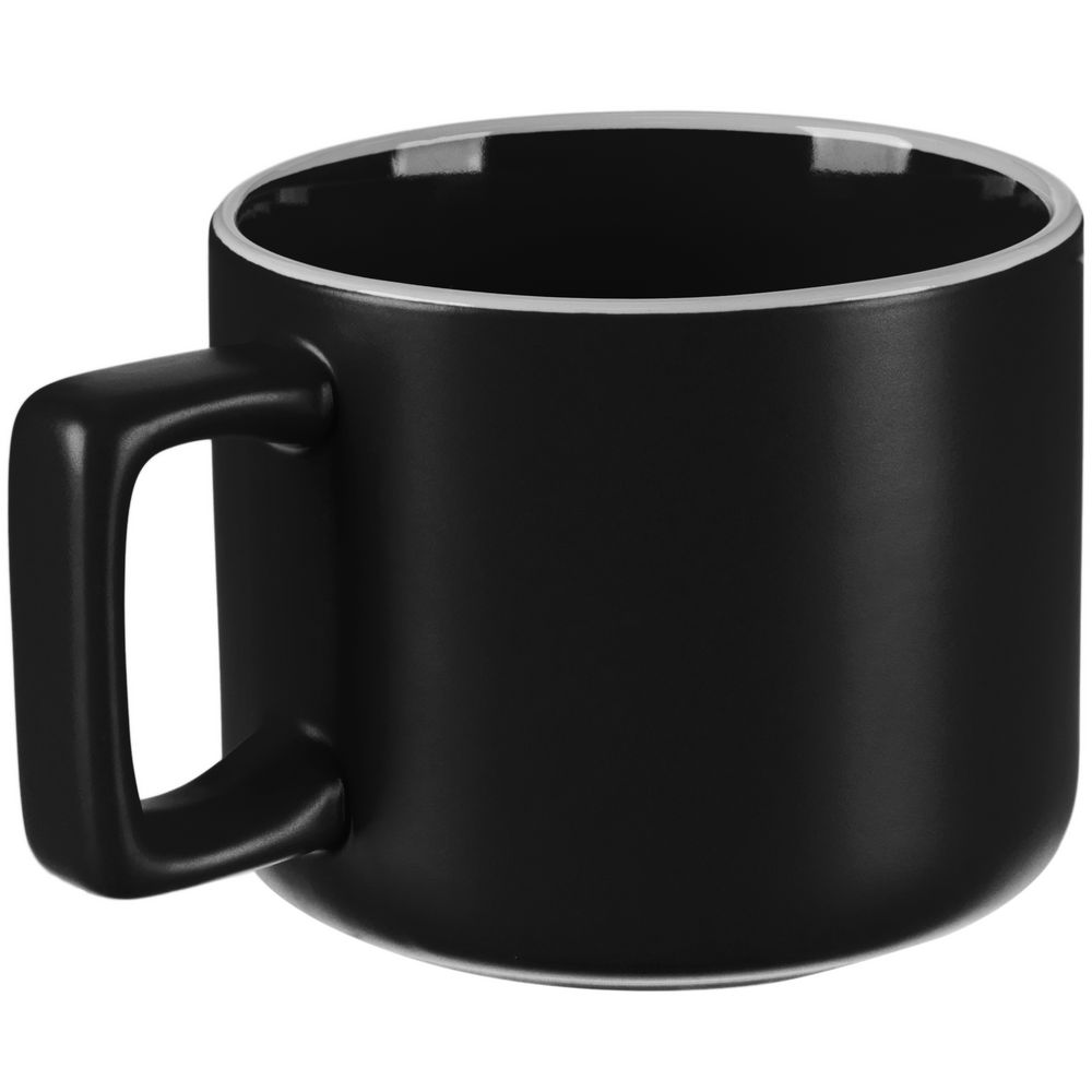 Чашка Fusion, ver.2, черная (Изображение 2)